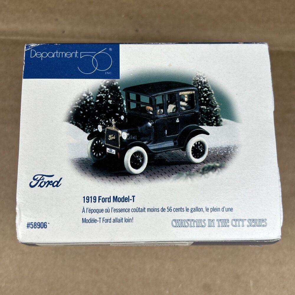 Dept 56 1919 Ford Model-T #58906 Christmas In The City 1998 - Picture 9 of 10